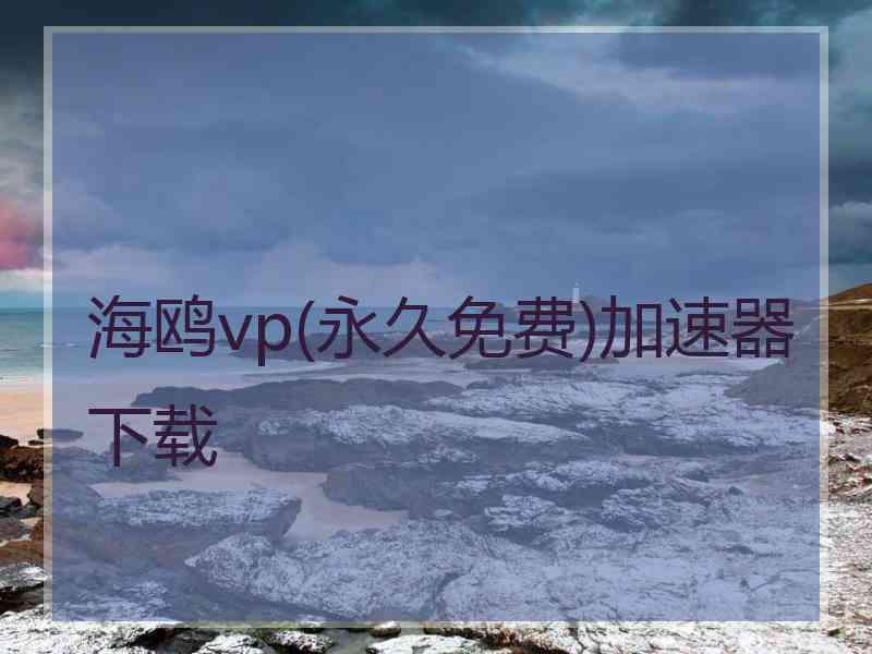 海鸥vp(永久免费)加速器下载