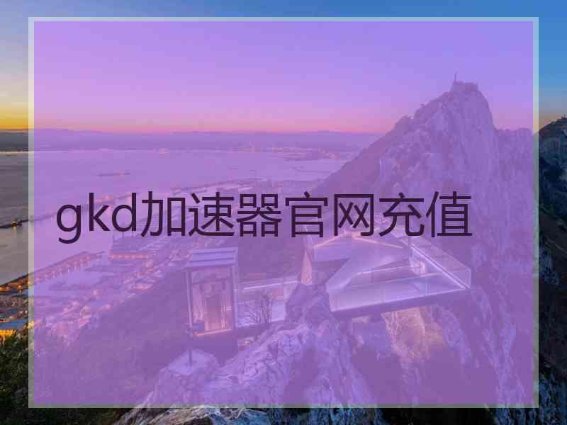 gkd加速器官网充值