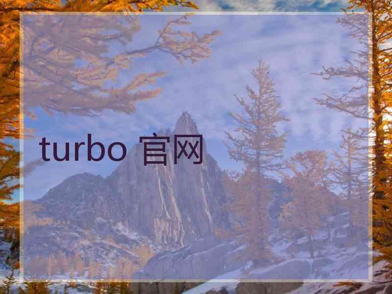 turbo 官网