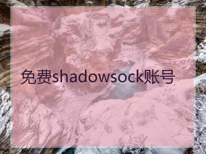 免费shadowsock账号