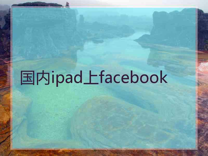 国内ipad上facebook