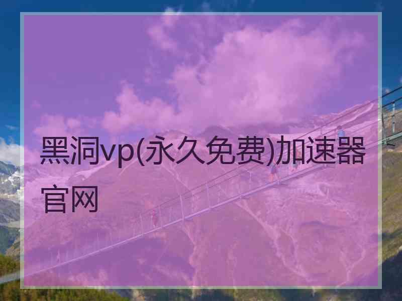 黑洞vp(永久免费)加速器官网