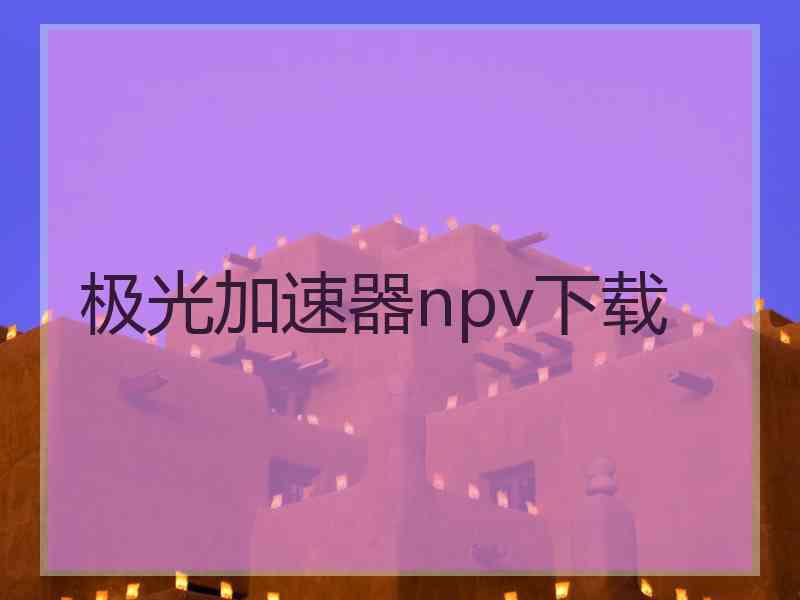 极光加速器npv下载