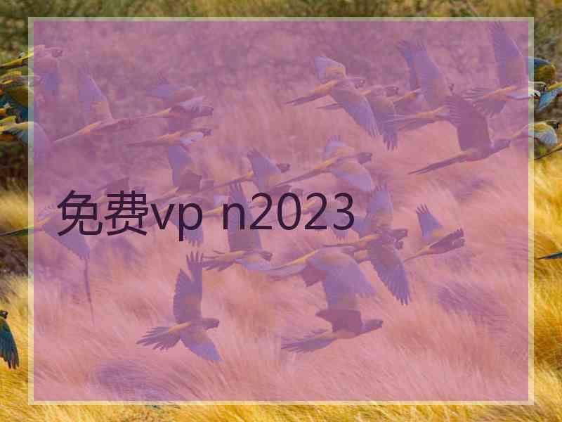 免费vp n2023