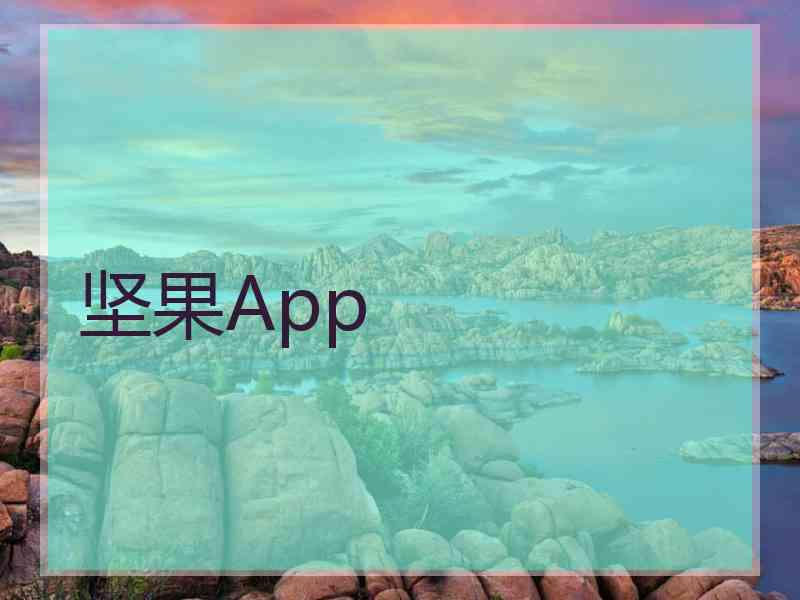 坚果App