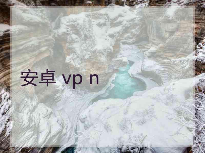 安卓 vp n