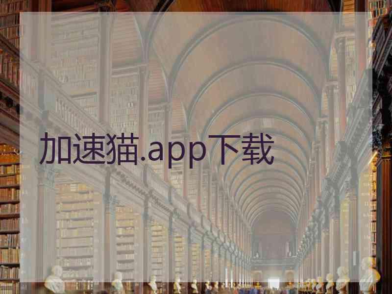 加速猫.app下载