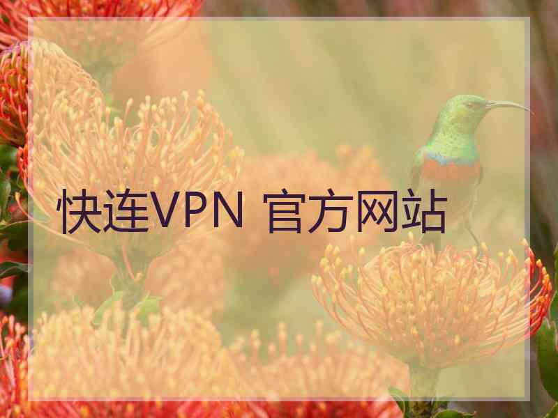 快连VPN 官方网站