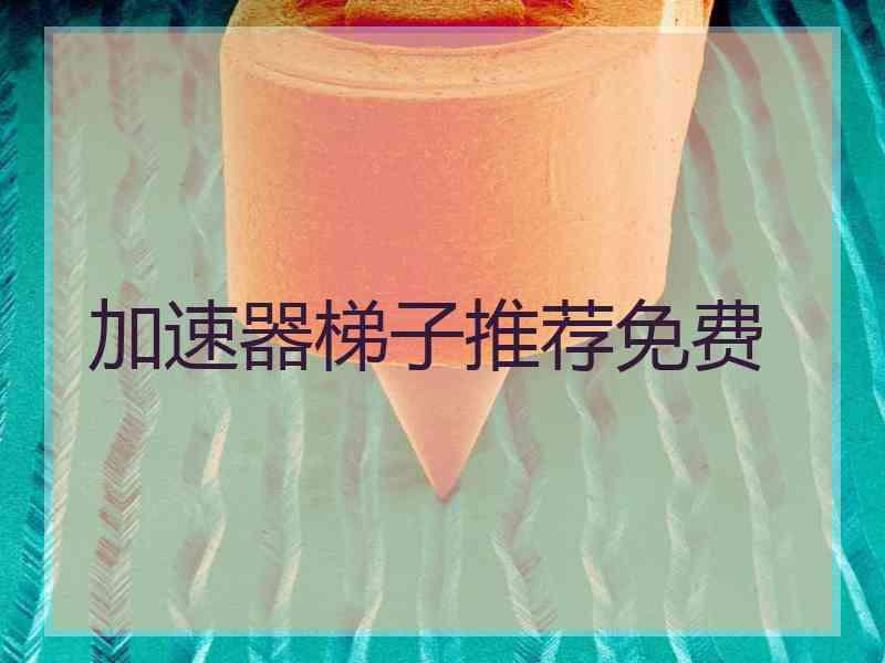 加速器梯子推荐免费