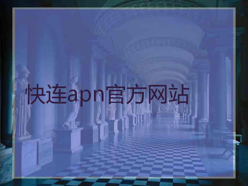 快连apn官方网站