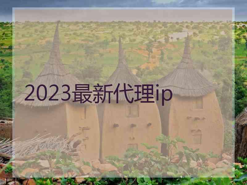 2023最新代理ip