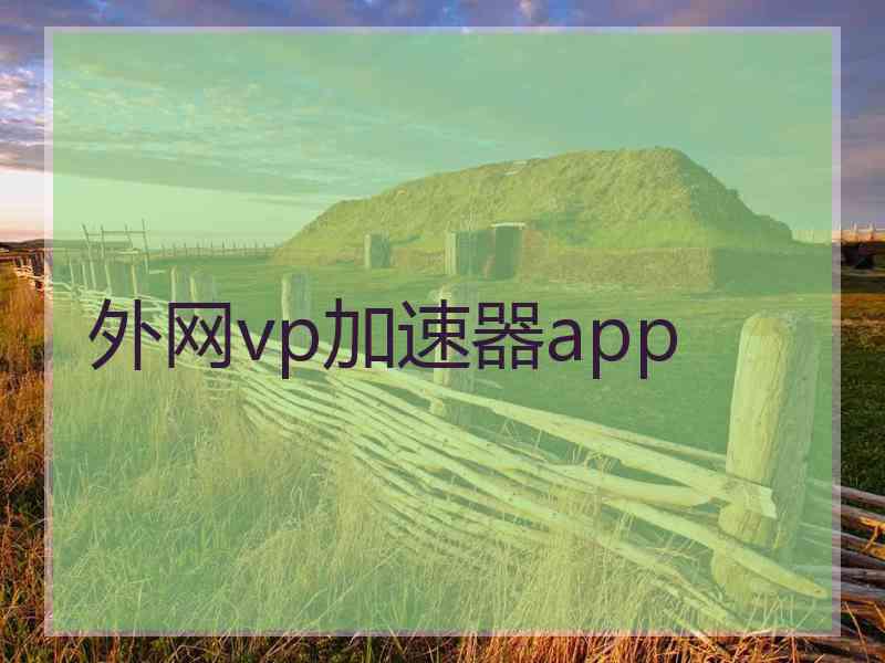 外网vp加速器app