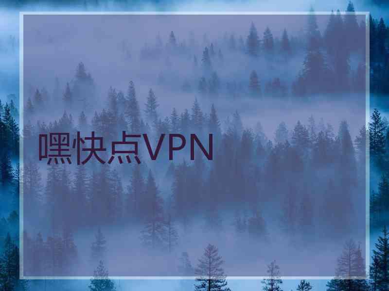 嘿快点VPN