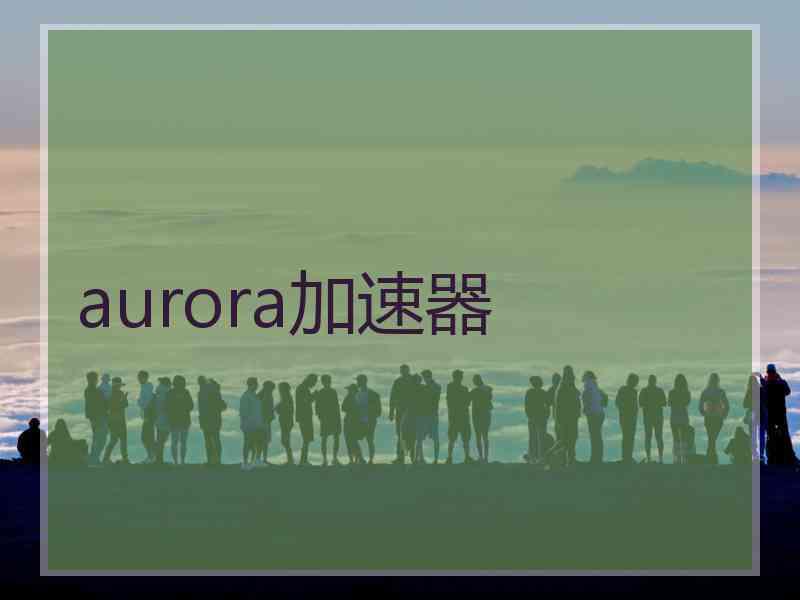 aurora加速器